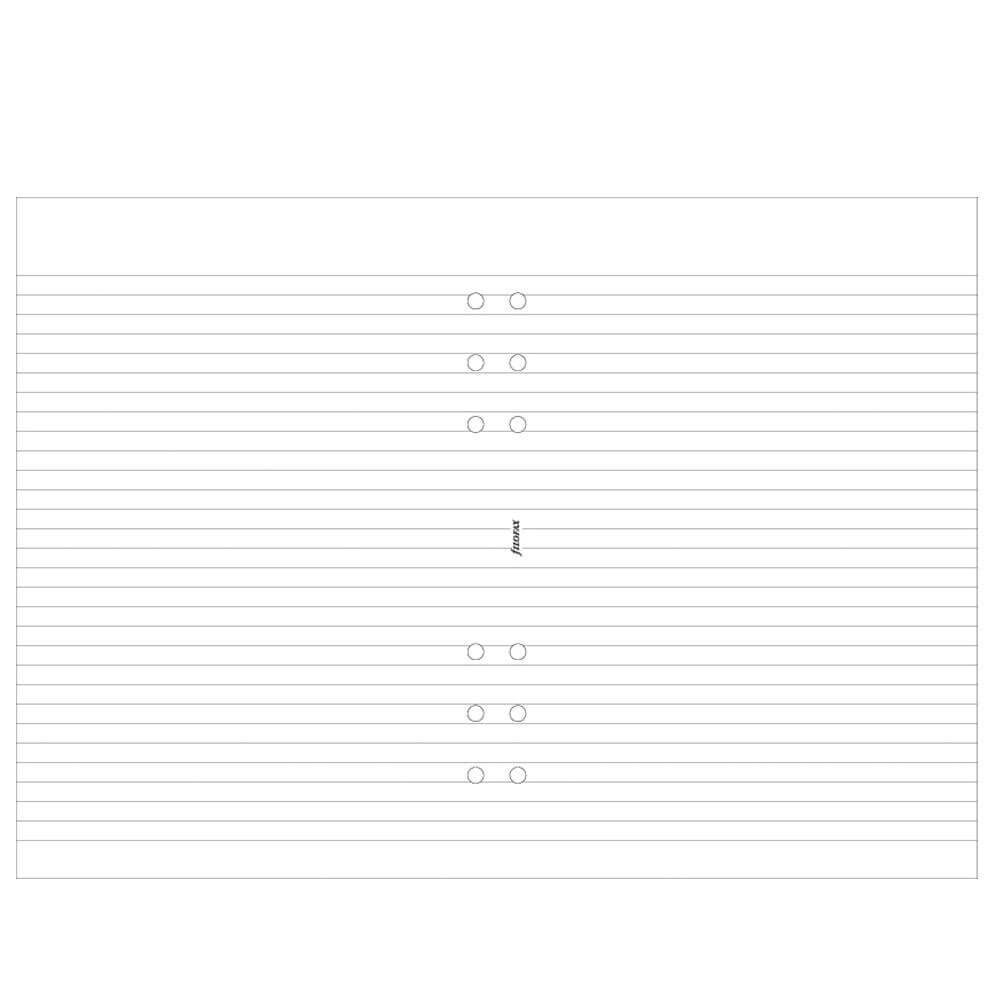 Filofax A5 Diary Ruled Notepad Refill